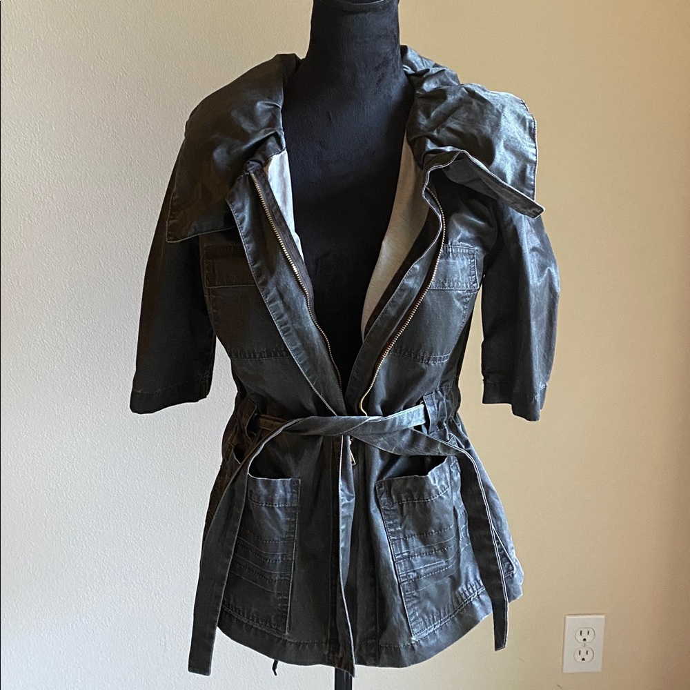 Etcetera Dark Gray Utility Jacket - image 6